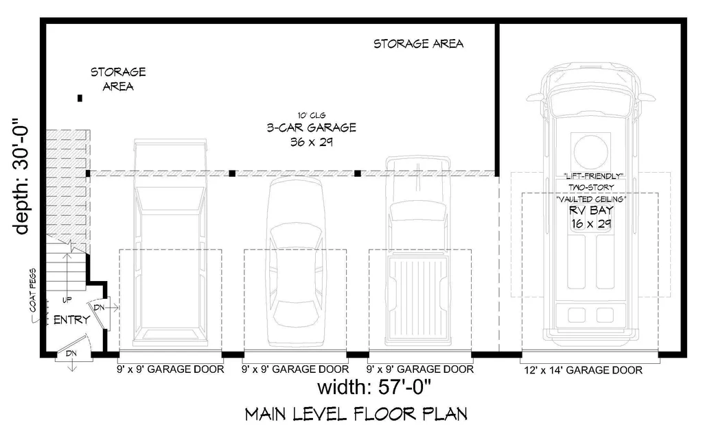 Multi-Bay RV Garages